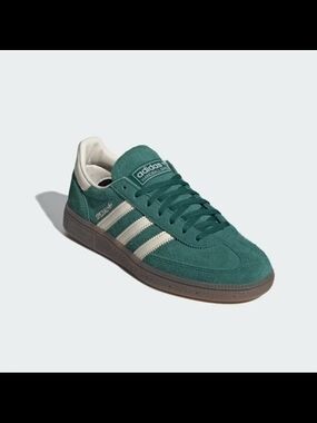 Adidas Women's Handball Spezial  Suede Sneaker in Collegiate Green Size 9.5 NWT